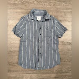 Men's‎ Blue Striped Shirt Katin